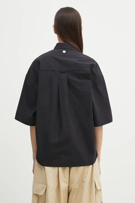 Одежда Хлопковая рубашка Kenzo FF52CH2589LB.99 чёрный