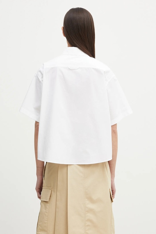 Дрехи Памучна риза Kenzo FF52CH2629LH.01 бял