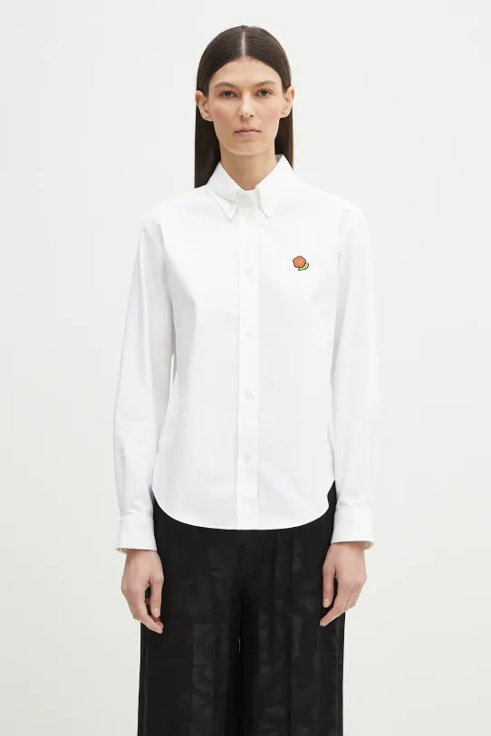 Kenzo cotton shirt classic white FF52CH2649LO.01