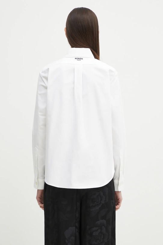 Îmbrăcăminte Kenzo cămașă din bumbac FF52CH2649LO.01 alb