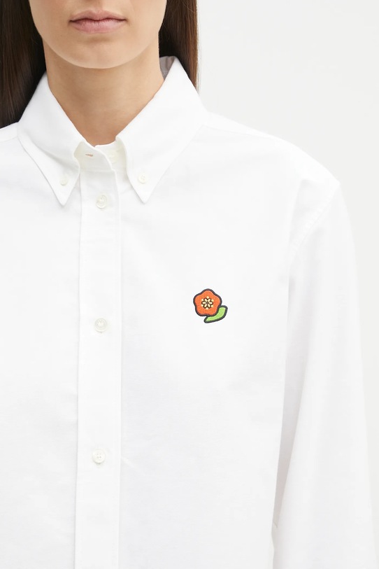 Kenzo cămașă din bumbac alb FF52CH2649LO.01