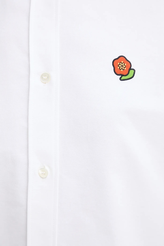 Kenzo cămașă din bumbac FF52CH2649LO.01 alb