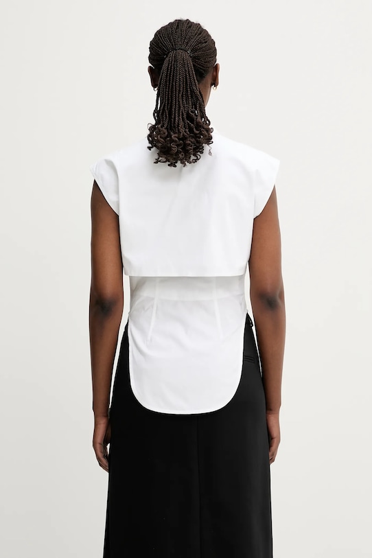 Clothing Sportmax cotton shirt Sabato 2512111032600 white