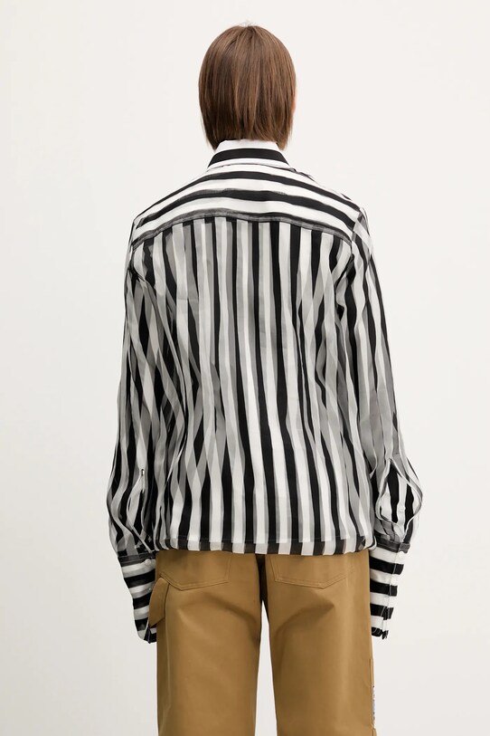 Одежда Шелковая рубашка Sportmax Sumero 2512111042600 чёрный