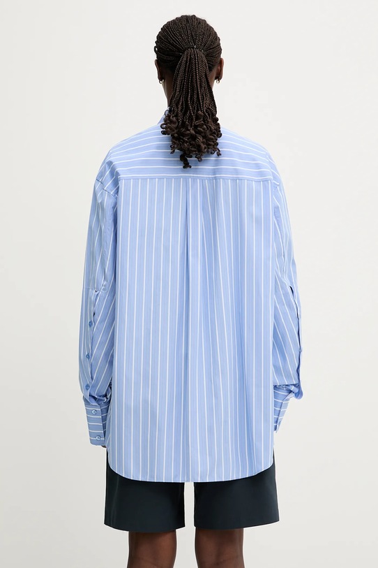 Oblečení Bavlněná košile Sportmax Firma 2512191051600 modrá