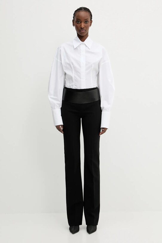 Sportmax koszula bawełniana Nelson 2512191061600 biały