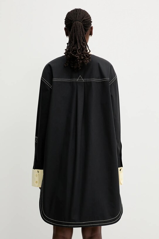 Oblečení Bavlněná košile Sportmax Myovid2 2512191062600 černá