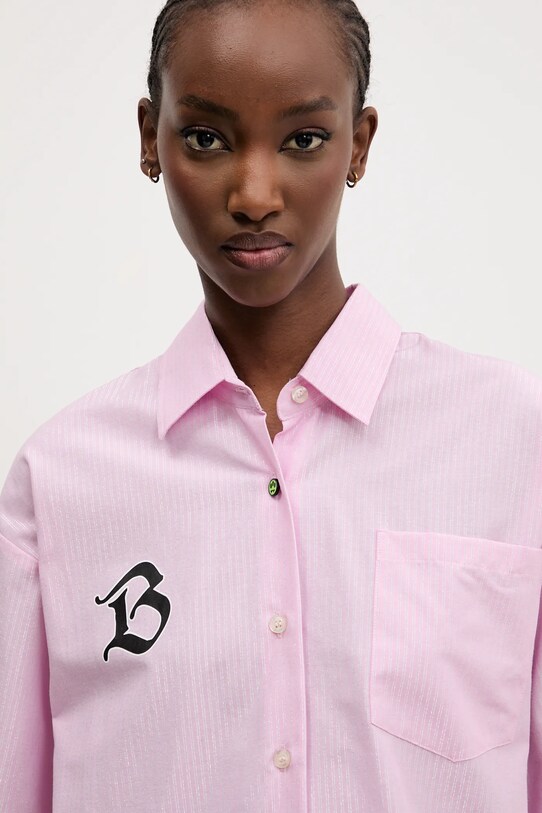 Košeľa Barrow ružová S5BWWOSI141