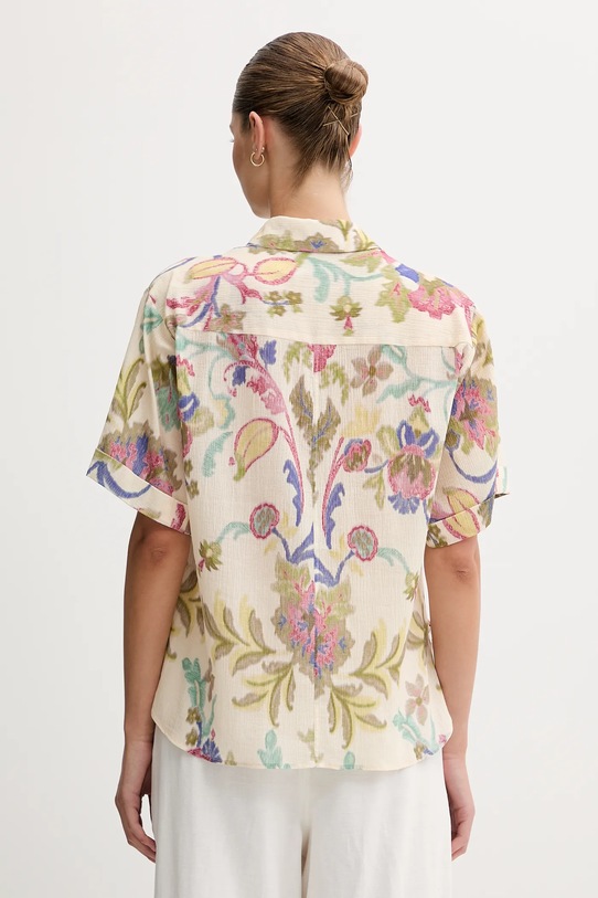 Ρούχα Βαμβακερό πουκάμισο Pedro del Hierro 7659070 μπεζ