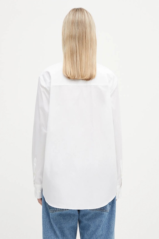 Oblečenie Bavlnená košeľa Anine Bing Essie Shirt A.07.11028 biela