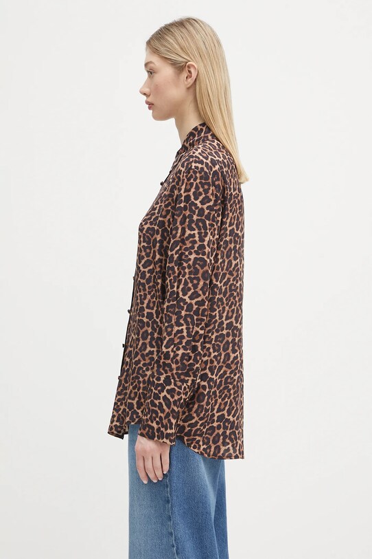 Рубашка Anine Bing Bridget Shirt A.07.11162 коричневый SS25