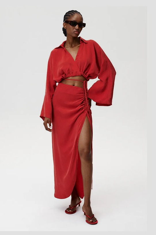 Undress Code camicia Mamma Mia Shirt 906. rosso SS25