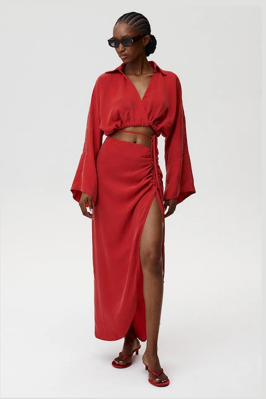 Undress Code camicia Mamma Mia Shirt 906. rosso