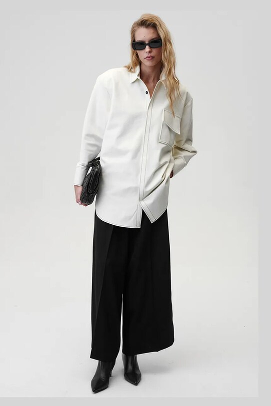 Košeľa Undress Code Hailey Shirt béžová 758