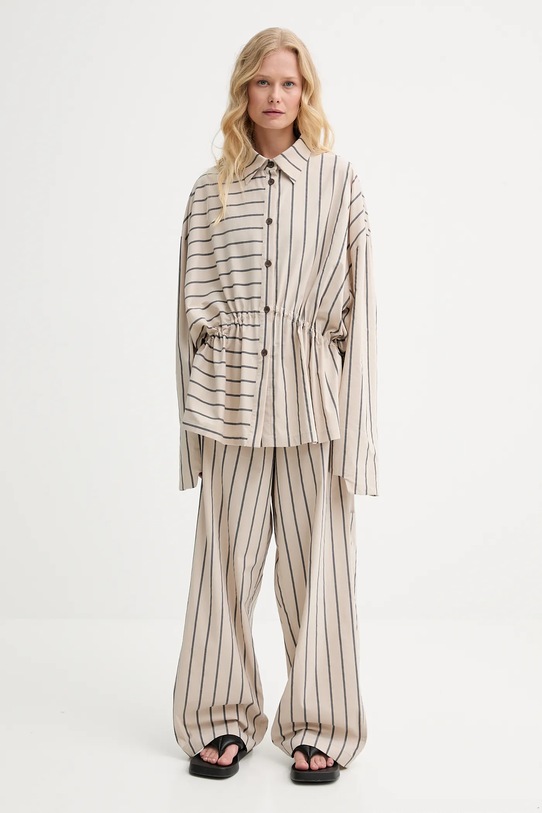 MMC STUDIO cămașă ARINKO bej SS25