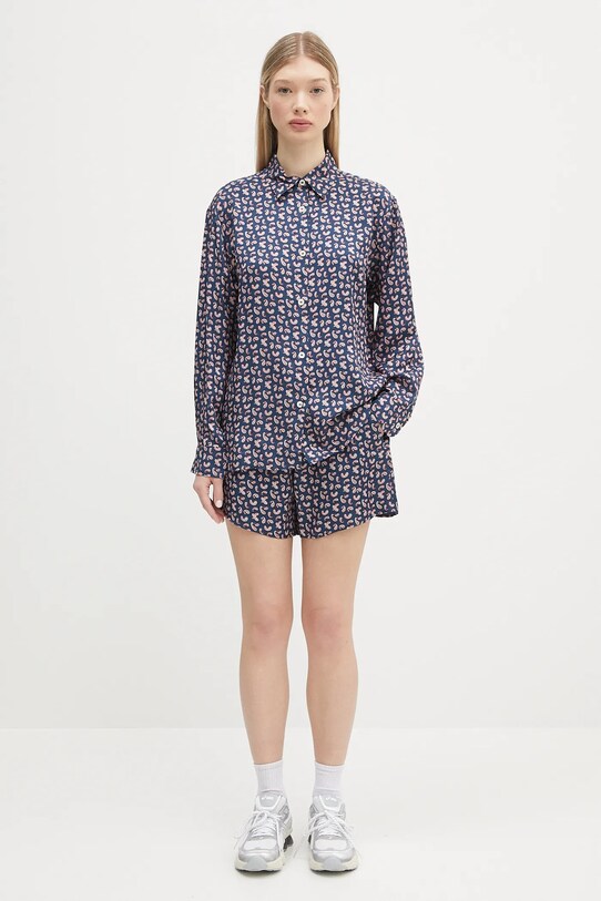 Сорочка A.P.C. Chemise Gabrielle VIALN.F12607 темно-синій