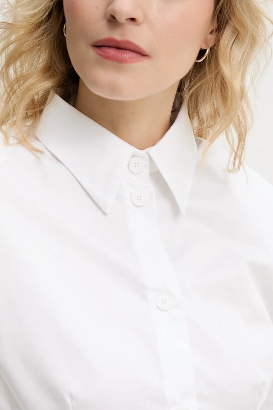 MMC STUDIO koszula bawełniana KOR biały