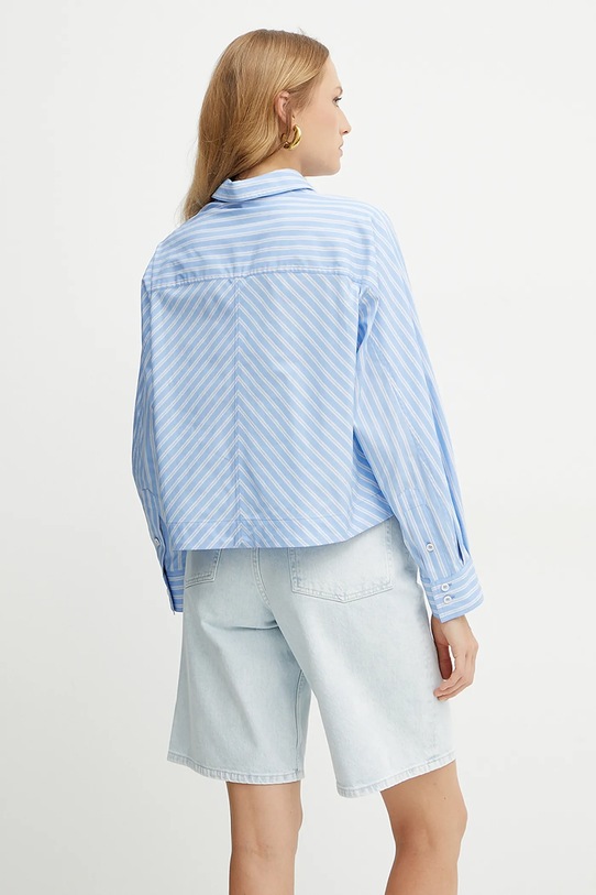 Abbigliamento Ivy Oak camicia in cotone BRITTNEY IO112354 blu