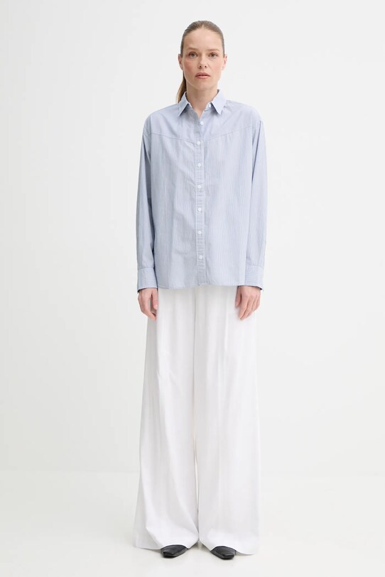 Bavlnená košeľa Levi's HARLIE NOVELTY BF SHIRT 001NI modrá SS25