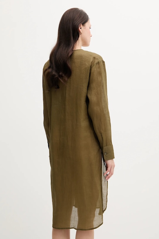 Îmbrăcăminte Sisley rochie 5XJZLQ096 verde