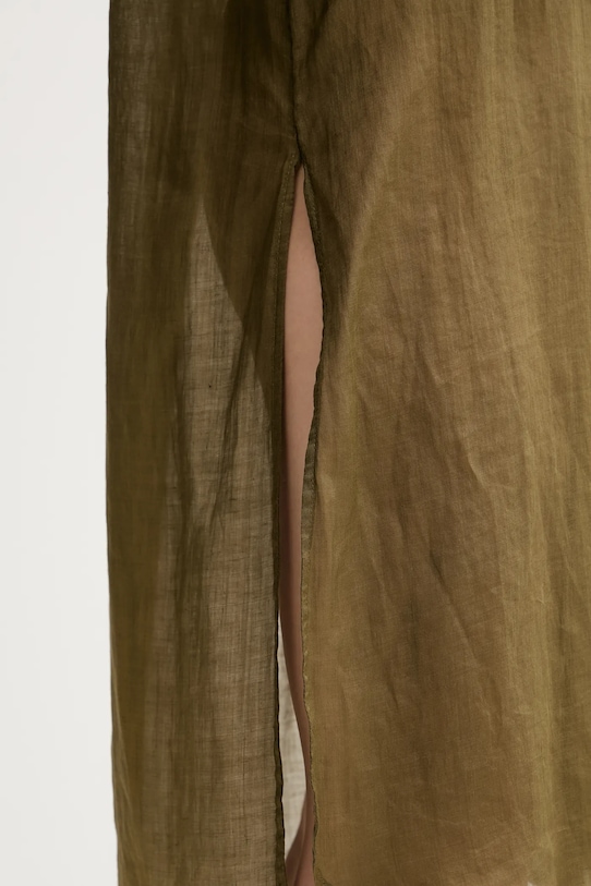 Sisley rochie 5XJZLQ096 verde