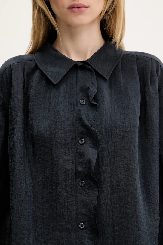 Сорочка Samsoe Samsoe Sathistle темно-синій F25100022