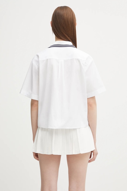 Odzież Sporty & Rich koszula bawełniana Src Sailor SI023602302WH01 biały