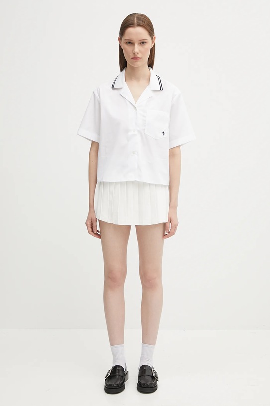 Sporty & Rich koszula bawełniana Src Sailor SI023602302WH01 biały