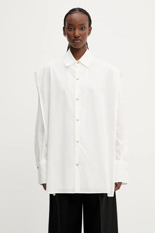 Pamučna košulja DARKPARK Blanca relaxed bijela WSH09.FAC64