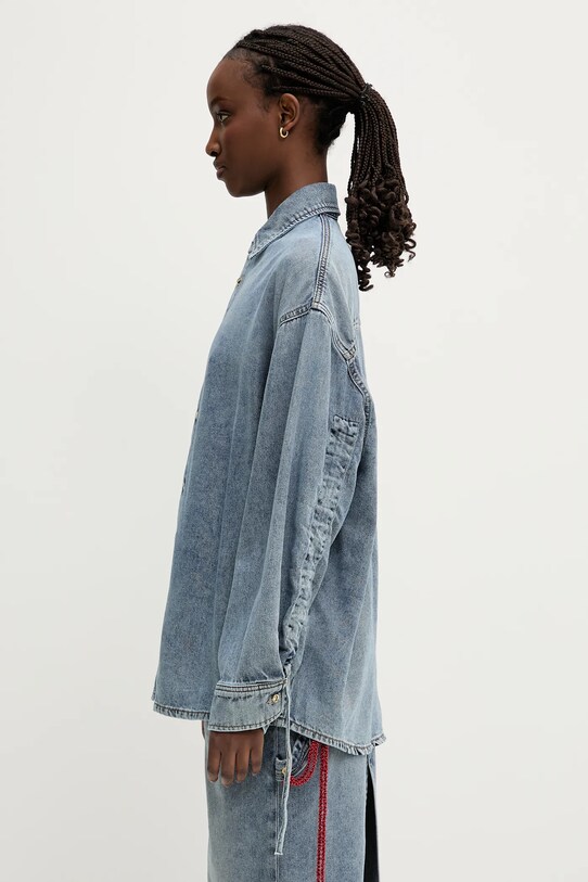 Τζιν πουκάμισο DARKPARK Keanu WSH16.TBL01W021 μπλε SS25