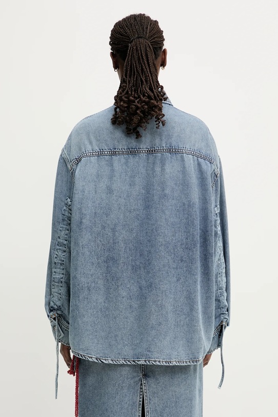 Ρούχα Τζιν πουκάμισο DARKPARK Keanu WSH16.TBL01W021 μπλε