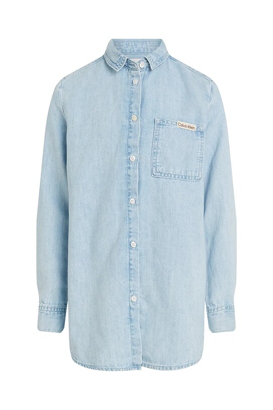 Παιδικό πουκάμισο Calvin Klein Jeans IG0IG02940.PPYA μπλε SS25