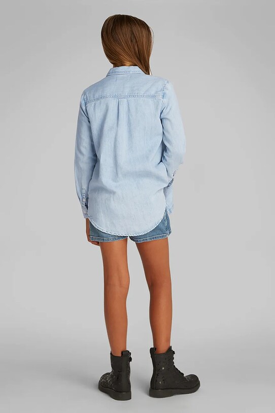 Παιδικό πουκάμισο Calvin Klein Jeans μπλε IG0IG02940.PPYA