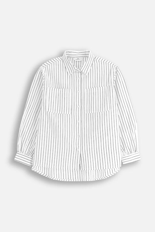 Детская хлопковая рубашка Coccodrillo casual белый WC5140101RGJ