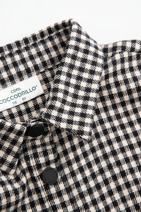 Девочка Детская рубашка Coccodrillo WC5140102RGJ чёрный