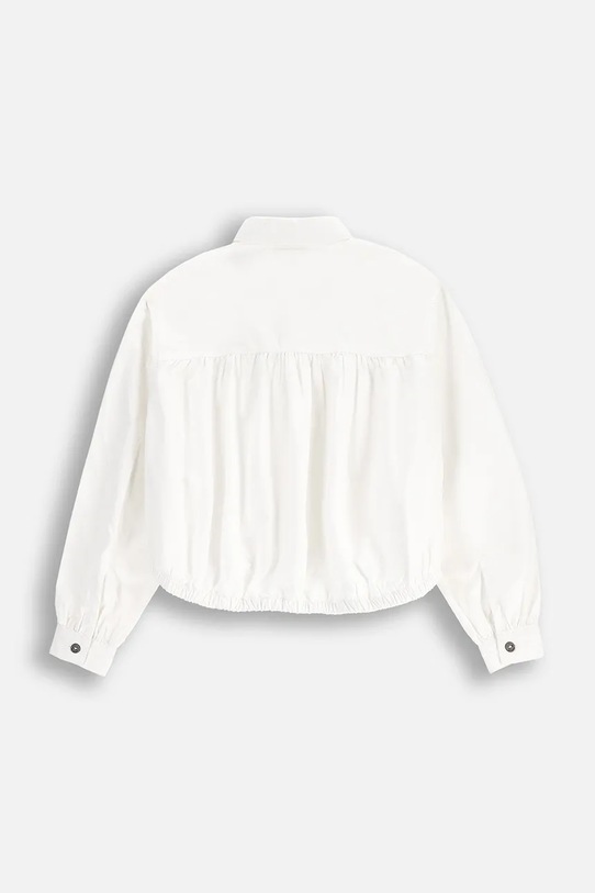 Coccodrillo koszula bawełniana dziecięca WC5140101NGJ biały SS25