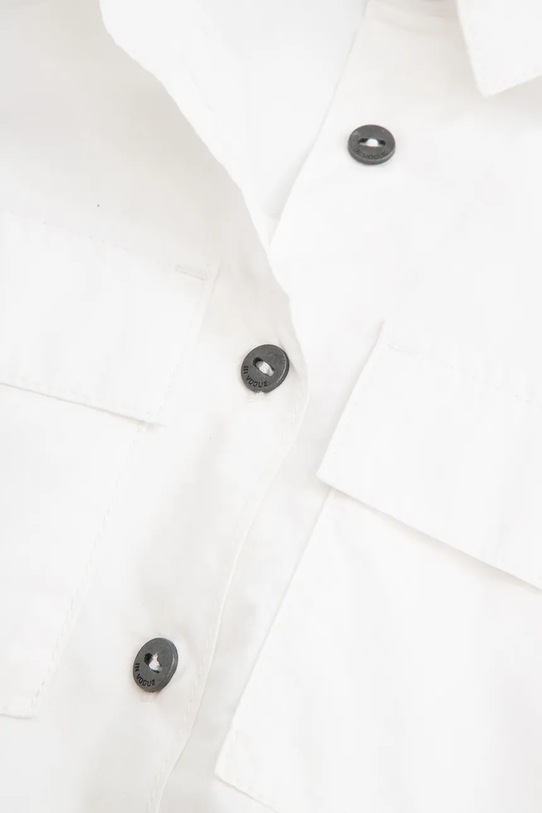 Coccodrillo koszula bawełniana dziecięca biały WC5140101NGJ