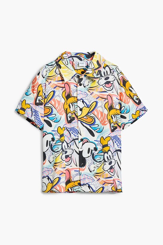 Детска риза Desigual 25SBCW02 жълт SS25