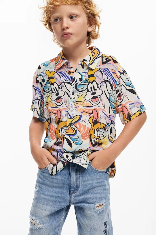Детска риза Desigual 25SBCW02 многоцветен