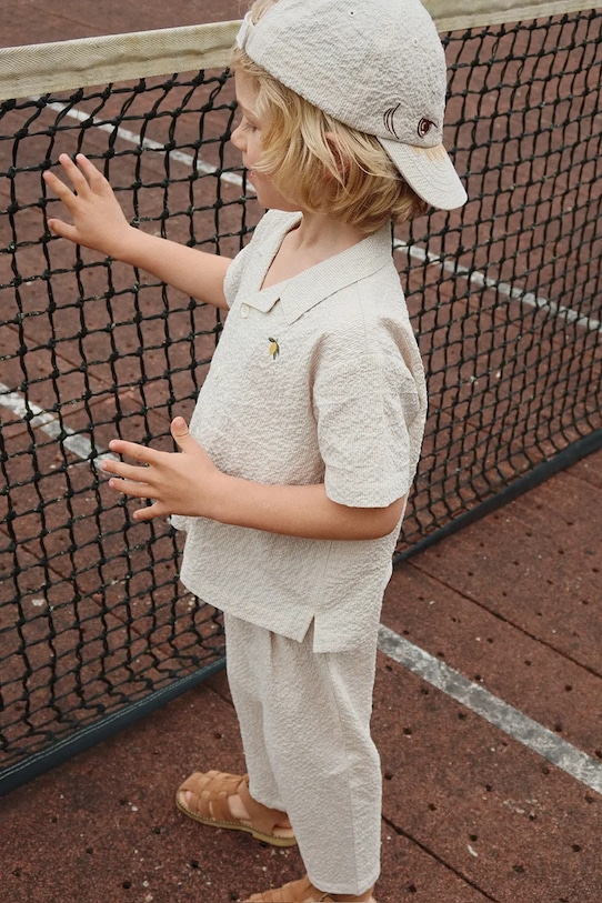 Konges Sløjd camasa copii ELLIOT SS SHIRT GOTS KS102290