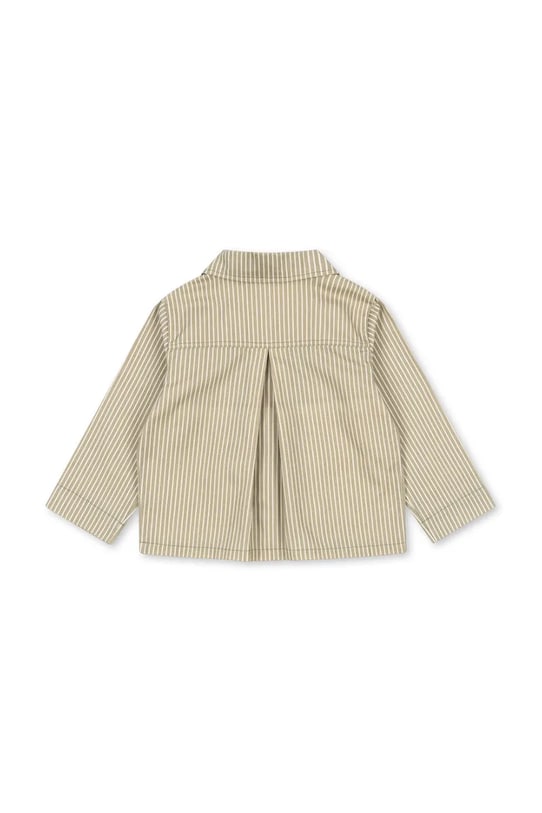 Chlapec Košeľa Konges Sløjd FRANKIE OVER SHIRT GOTS KS103249 béžová