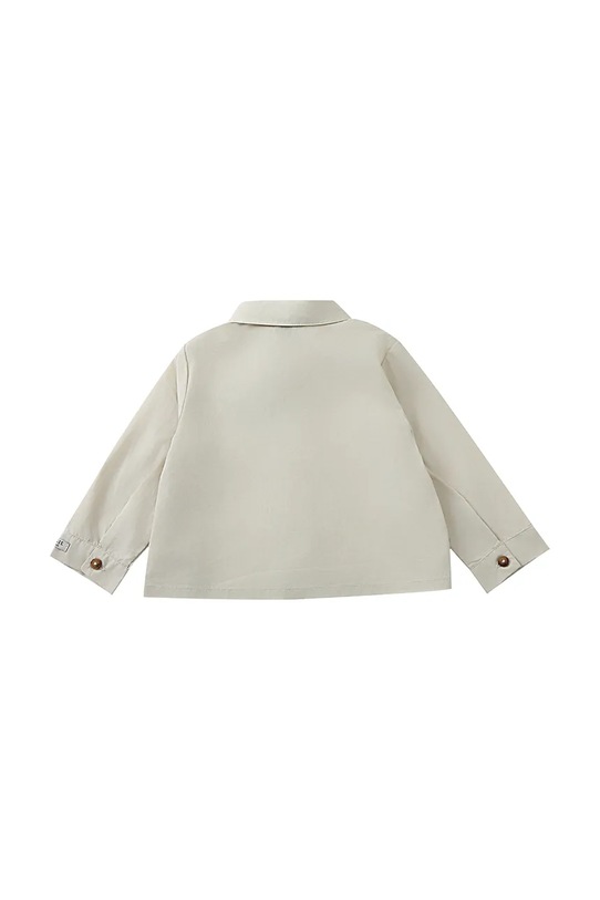 Αγορίστικα Μωρό βαμβακερό πουκάμισο Donsje Lauden Shirt Bear 4096501.68.92 λευκό