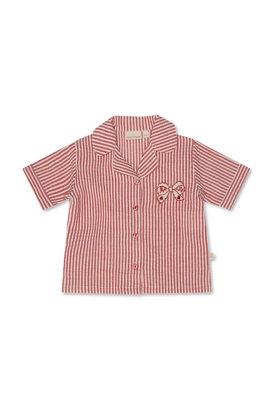 Παιδικό βαμβακερό πουκάμισο That's mine Ino 152161 κόκκινο SS25