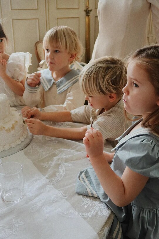 Konges Sløjd camasa de bumbac pentru copii CELEBRATION SAILOR SHIRT GOTS KS103565