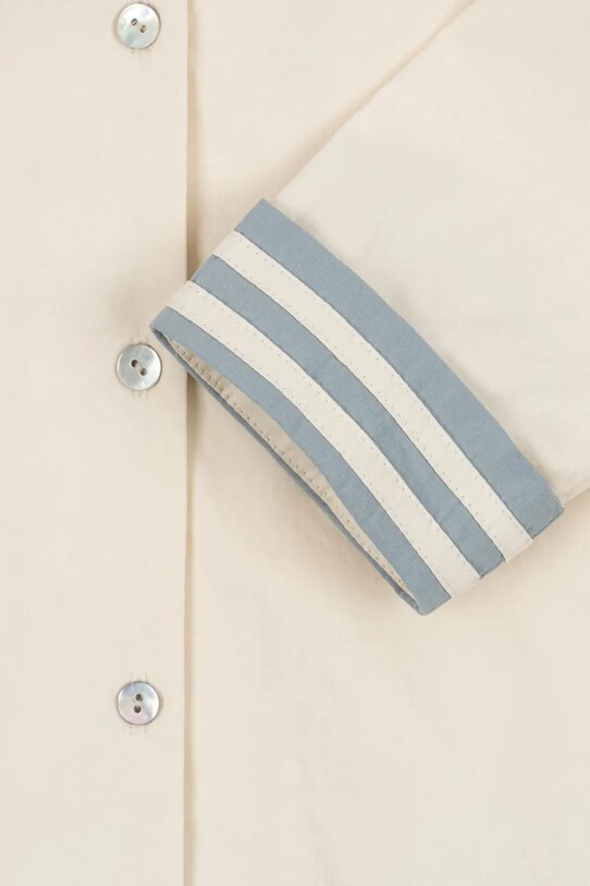 Konges Sløjd koszula bawełniana dziecięca CELEBRATION SAILOR SHIRT GOTS KS103565 beżowy