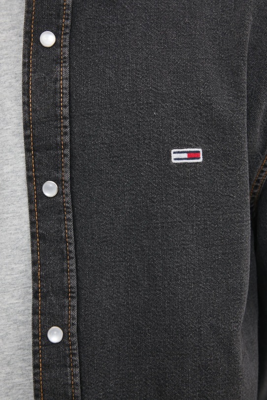 Tommy Jeans cămașă din denim DM0DM21103 gri