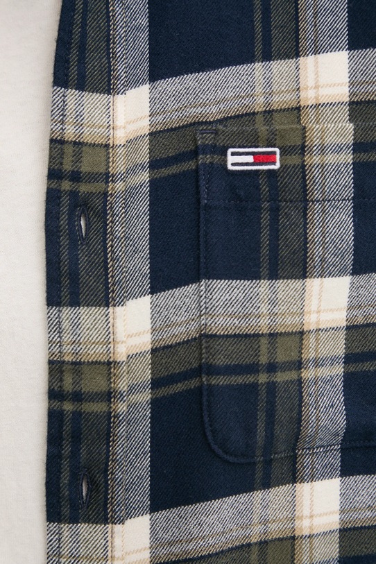 Košulja Tommy Jeans DM0DM20670 mornarsko plava