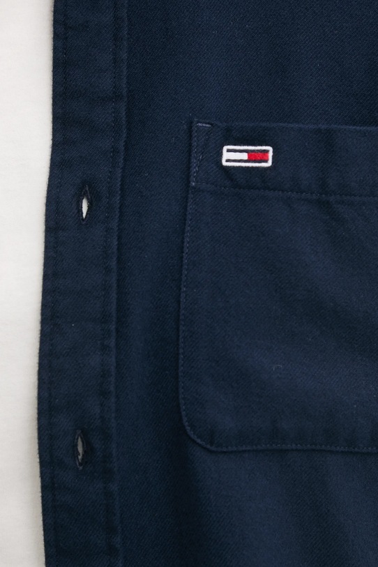 Tommy Jeans cămașă din bumbac DM0DM20669 bleumarin