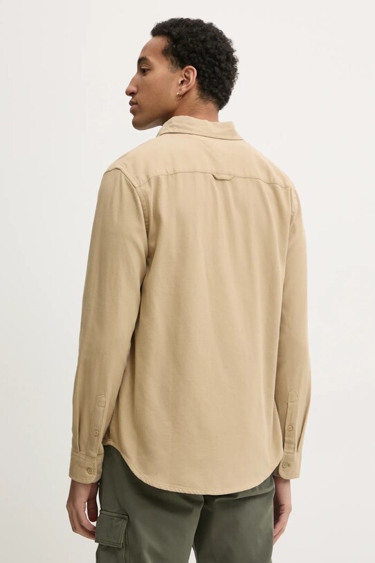 Îmbrăcăminte Tommy Jeans cămașă din bumbac DM0DM20669 verde