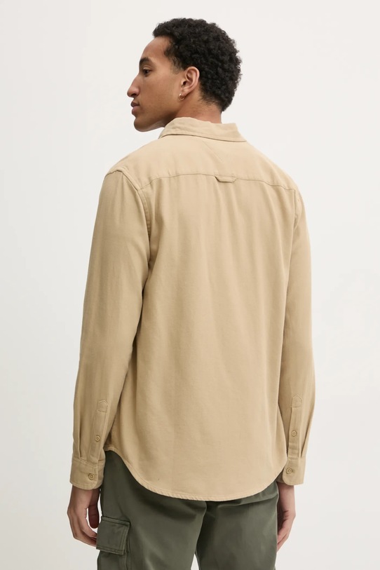 Oblečenie Bavlnená košeľa Tommy Jeans DM0DM20669 zelená